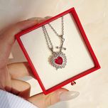 گردنبند ست قلب و شمشیر