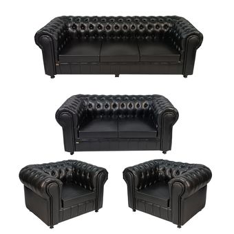 مبل اداری هفت نفره پارسین مدل چستر دلتا