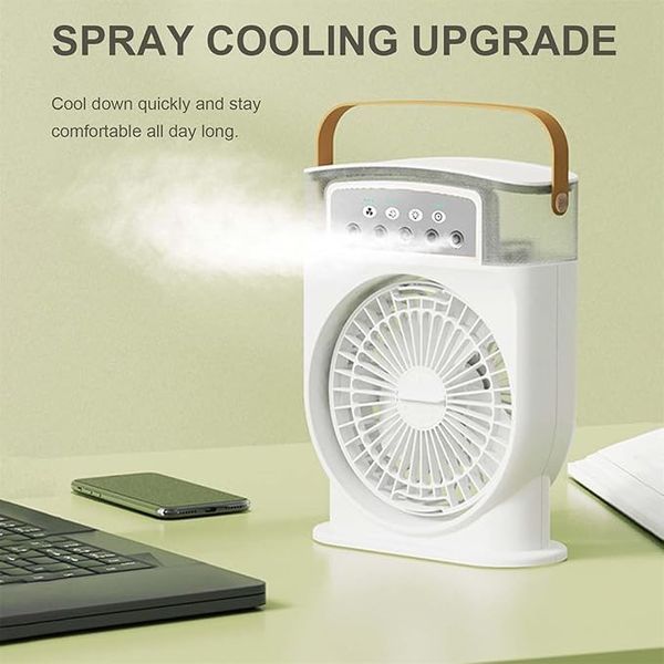 پنکه شارژی مدل Mini Portable Cooling Fan ظرفیت 1500 میلی آمپر ساعت