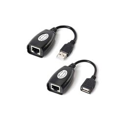 افزایش طول USB 2.0 بر روی کابل شبکه تا 50 متر وی نت مدل V-EXUSB050