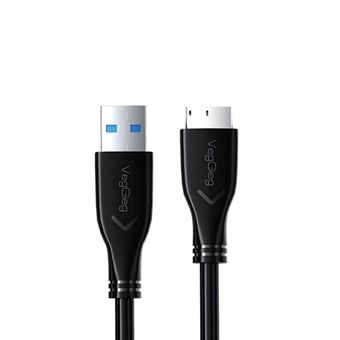 کابل هارد اکسترنال USB 3.0 به MicroB وگیگ مدل V-U318 طول 50 سانتیمتر