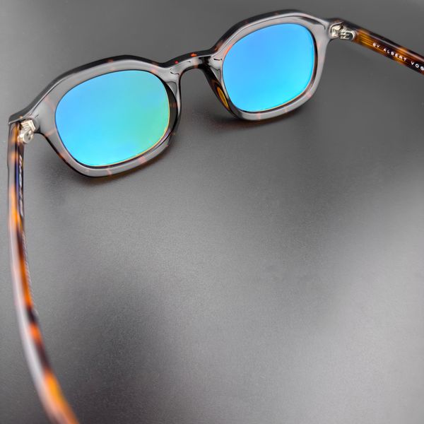 فریم عینک طبی مربعی مدل S31104-C2-1 Acetate مناسب برای صورت گرد و بیضی