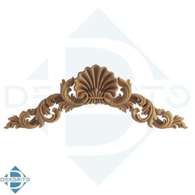 گل منبت راش کد V112 - 400*140*16