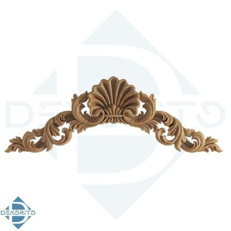 گل منبت راش کد V112 - 400*140*16