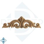 گل منبت راش کد V114 - 400*125*17