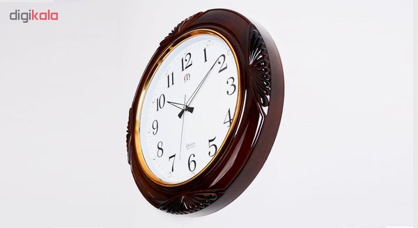 ساعت دیواری طرح چوب کد 4008