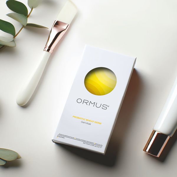 ژل ماسک صورت اورموس مدل جوانه گندم حجم 15 میلی لیتر بسته 6 عددی