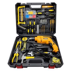 دریل چکشی اینتیمکس مدل 0902 با مجموعه 110 عددی