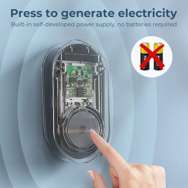 زنگ بی سیم مدل ML008-B به همراه شستی