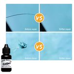 چسب ترمیم شیشه خودرو کلرشیلد مدل BlackResin حجم 10 میلی لیتر