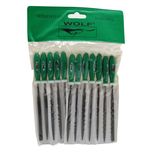 سوهان فلز ولف مدل دم موشی کد YP-3*140 مجموعه 12 عددی