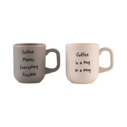 ماگ ال سی دابلیو هوم مدل Coffee Hug بسته 2 عددی