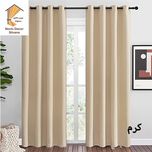 پرده نوین دکور سیلوانا مدل کتان 28 سایز 280 × 140 سانتی متر 