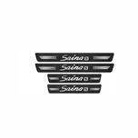 برچسب پارکابی خودرو ایلیدن طرح کربن مدل B0058 مناسب برای ساینا اس بسته 4 عددی