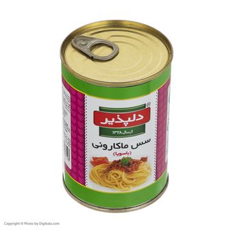 کنسرو سس ماکارونی با سویا دلپذیر - 400 گرم