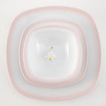 سرویس غذاخوری 27 پارچه 6 نفره چینی زرین ایران مدل Mon Belan