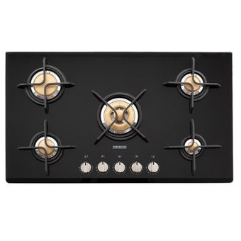 اجاق گاز صفحه‌ای پنج شعله استیل البرز مدل G5912