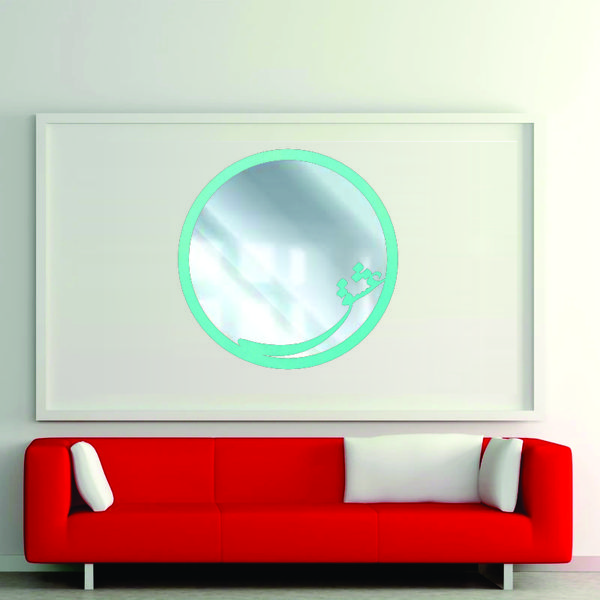 تابلوآینه کالیگرافی مدل عشق کد 60