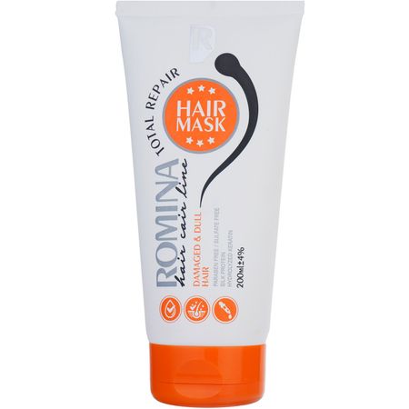 ماسک مو رومینا مناسب مو آسیب دیده حجم 200 میلی لیتر