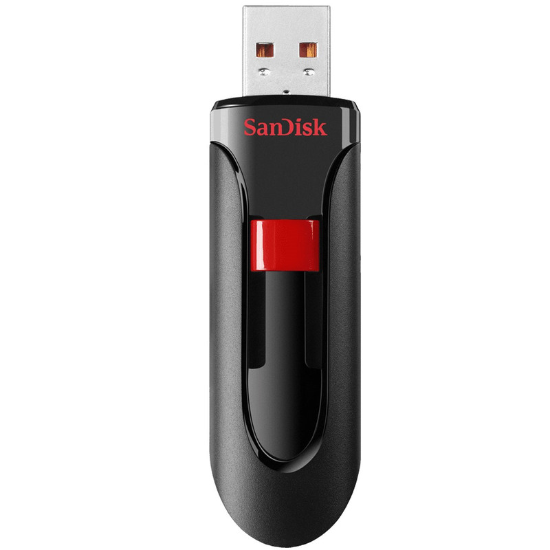 فلش مموری 64GB سن دیسک Ultra Fit با رابط USB 3.1، سرعت خواندن تا 130MB/s، اندازه بسیار کوچک و گیره اتصال بند آویز