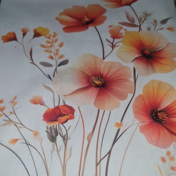 شومیز آستین بلند زنانه مدل لینن چاپی فلورا