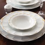 سرویس غذاخوری 103 پارچه چینی زرین ایران سری نئوکلاسیک مدل نارسیس درجه یک