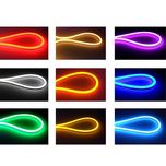 ریسه نئون فلکسی  12 ولت مدل تمام سیلیکون طول 1 متر