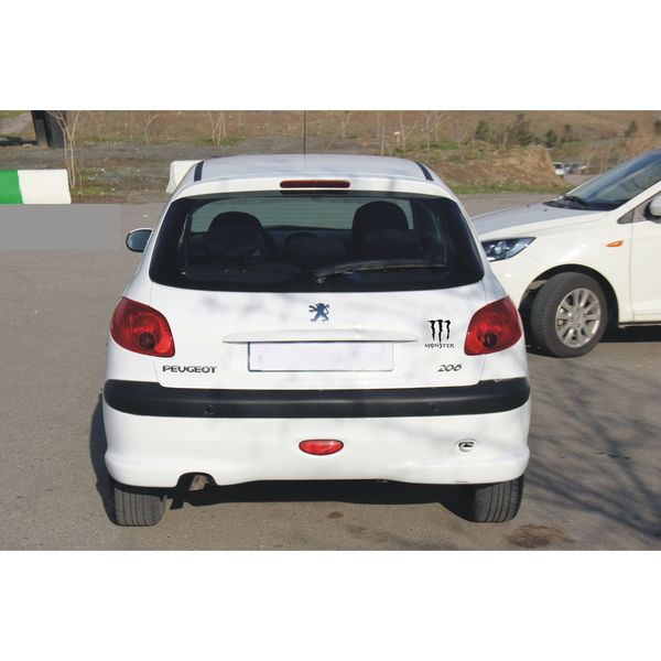 برچسب بدنه خودرو لیزارد مدل فانتزی کد LZD--778
