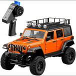 ماشین کنترلی صخره نورد جیپ MN MODELS MN128 JEEP - نارنجی