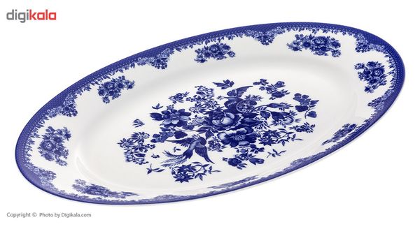 سرویس غذاخوری 28 پارچه چینی زرین ایران سری ایتالیا اف مدل Florance 2 درجه عالی 