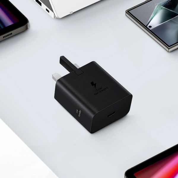 شارژر دیواری 45 وات 3 پین سامسونگ مدل EP-TA845 (کیفیت خوب) با ضمانت سلامت محصول