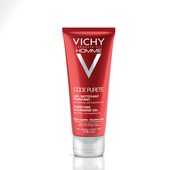شوینده صورت ویشی VICHY Homme Code Purete حجم 100 میلی لیتر