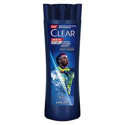 شامپو مردانه ضدشوره و آبرسان کلیر Clear مدل Ultra Hydro Boost حجم 350 میل