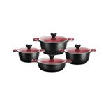 سرویس قابلمه و تابه گرانیتی 8 پارچه کاندید مدل اوربیت