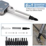 ابزار چندکاره سفری نکس تول مدل Light Wrench W2 به همراه سری پیچ گوشتی