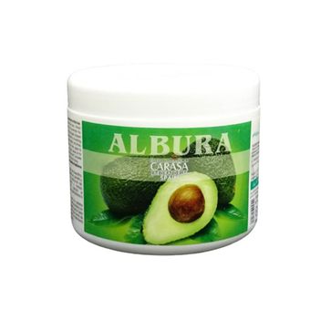 ماسک مو آلبورا مدل avocado حجم 550 میلی لیتر