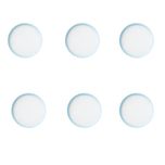 پیش دستی زی مدل فرم اس تخت کد 18 پاستل درجه عالی	بسته 6 عددی