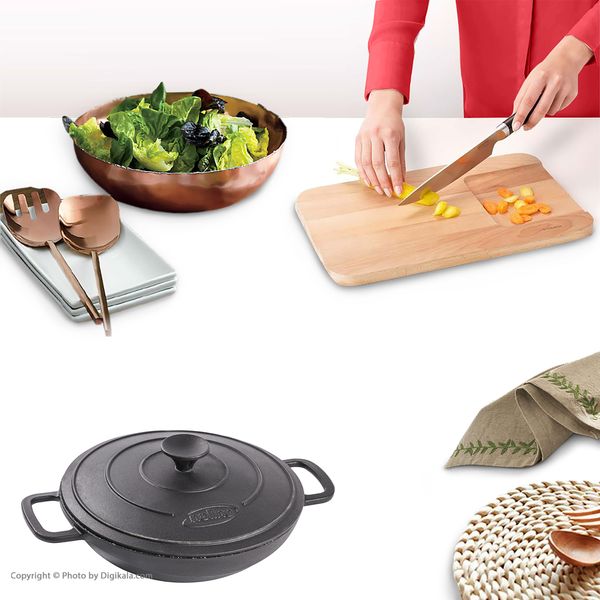 تابه چدن نالینو مدل Fleti سایز 28