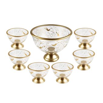 مجموعه ظروف هفت سین 7 پارچه مدل نوروز