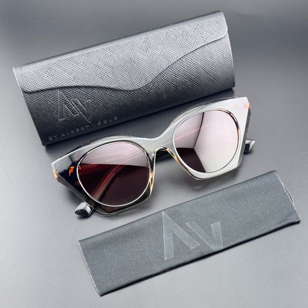 عینک آفتابی گربهای زنانه آلبرت وگ مدل S26103-C5 Avantgarde Visionary