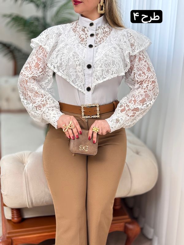 شومیز دانتل پردیس 2782
