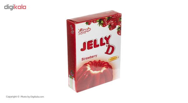 پودر ژله توت فرنگی جلید دراژه - 100 گرم - 12عددی