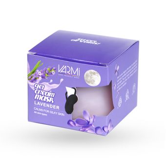 ماسک صورت وارمی مدل لوندر مناسب انواع پوست حجم 100 میلی لیتر