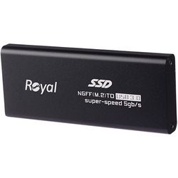 قاب هارد اکسترنال Royal MSATA TO USB3.0 M.2 SSD