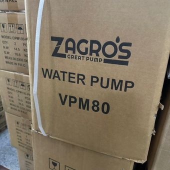 پمپ یک اسب محیطی VPM80 زاگرس کارتن 4 عددی