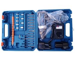 دریل شارژی پی.ای.پی مدل 1225 مجموعه 30 عددی