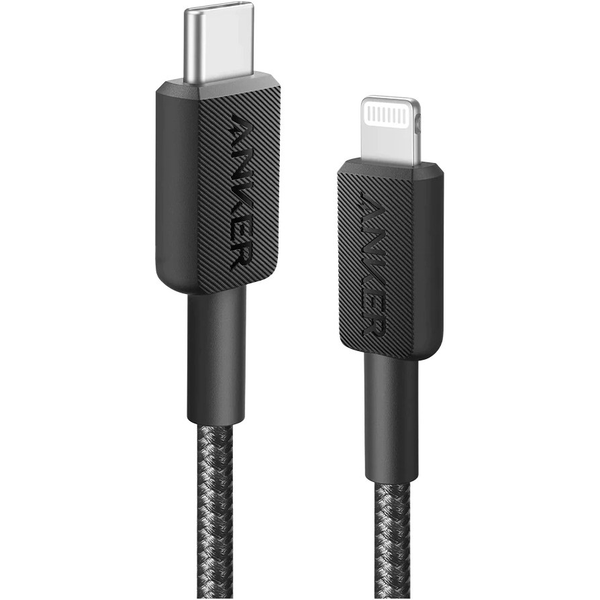کابل شارژ 1.8 متر USB-C به لایتنینگ انکر مدل ANKER 542 A81B6