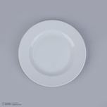 سرویس غذاخوری 28 پارچه چینی زرین ایران سری رادیانس مدل سفید درجه یک