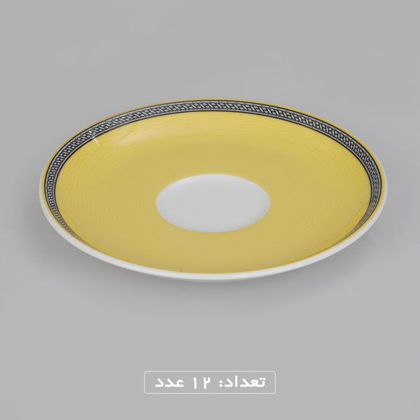 سرویس چینی 102 پارچه غذا خوری چینی زرین ایران سری ایتالیا اف مدل ویلیج درجه یک