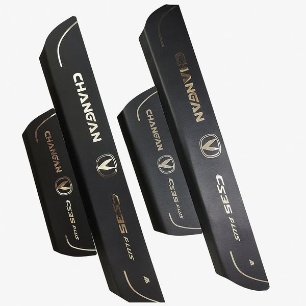 برچسب پارکابی خودرو امیران اسپرت طرح چرم کد 2025024 مناسب برای چانگان CS35 پلاس مجموعه 4 عددی